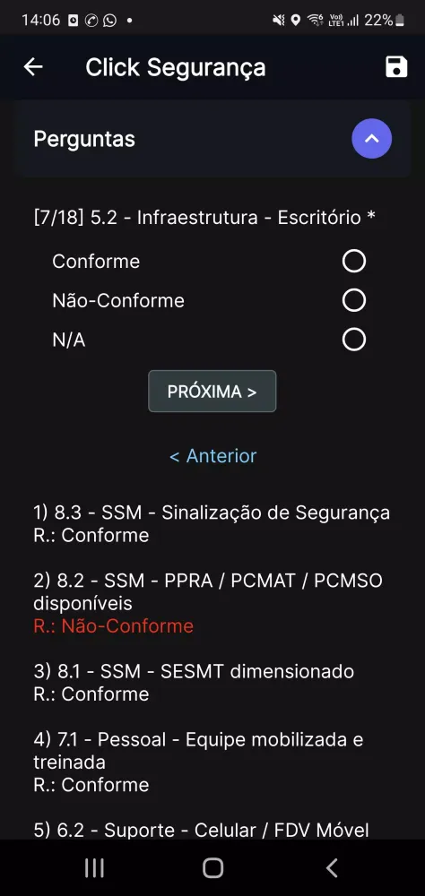 Click Segurança Screenshots