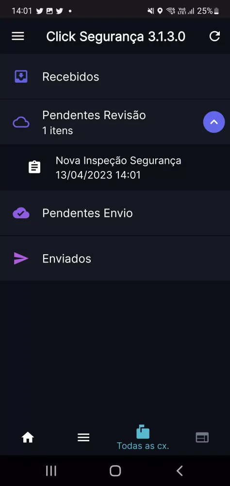 Click Segurança Screenshots