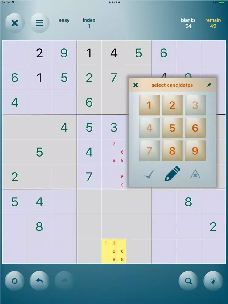 SudokUn iPad  سکرین شاٹس