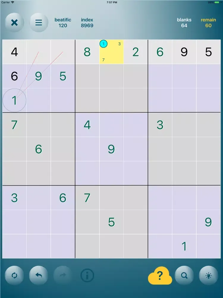 SudokUn iPad  سکرین شاٹس