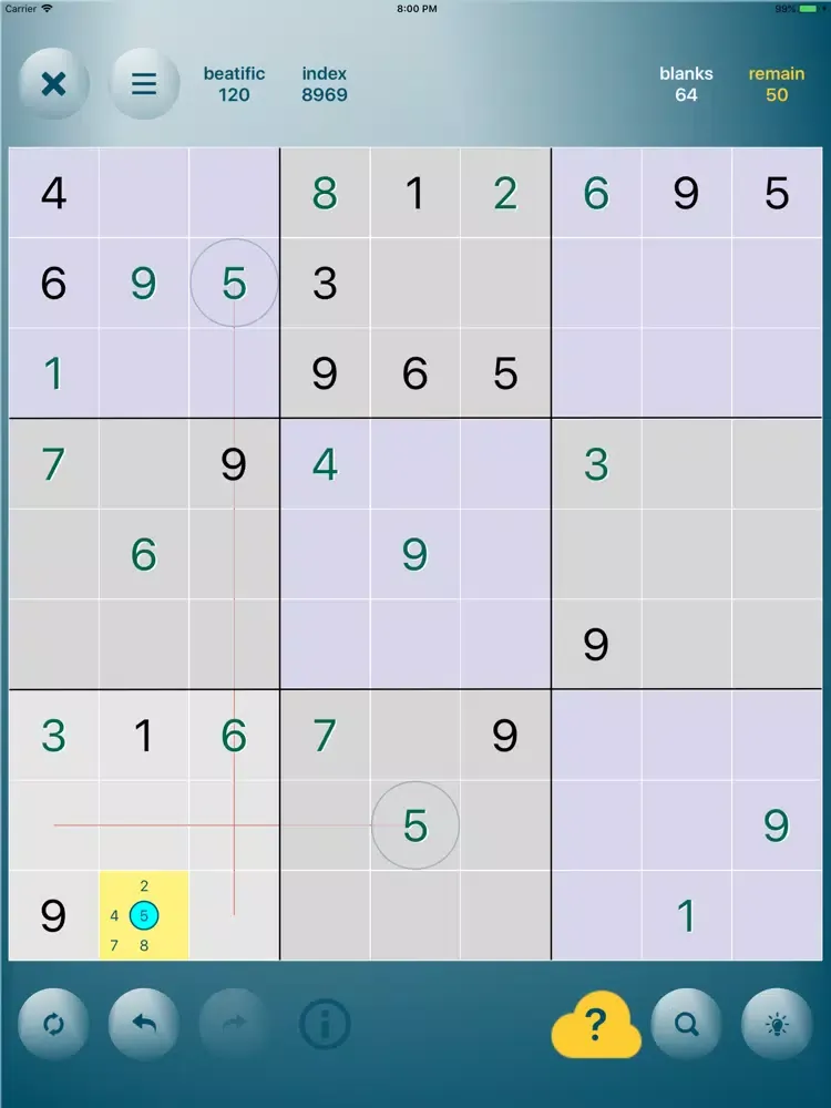 SudokUn iPad  سکرین شاٹس