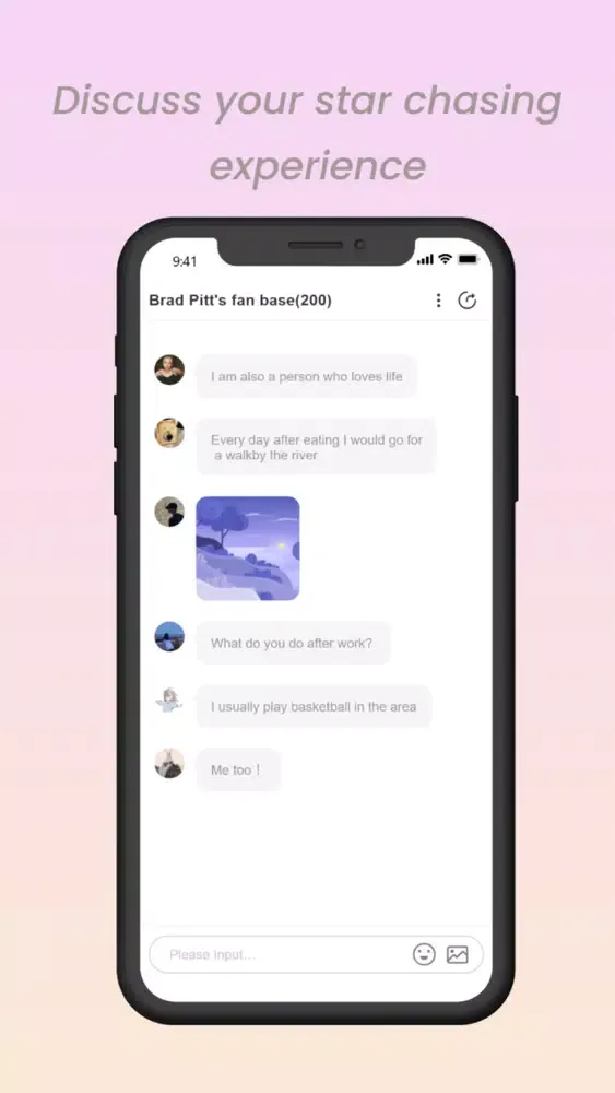 Capturas de pantalla de Global Star- Fans&Chat