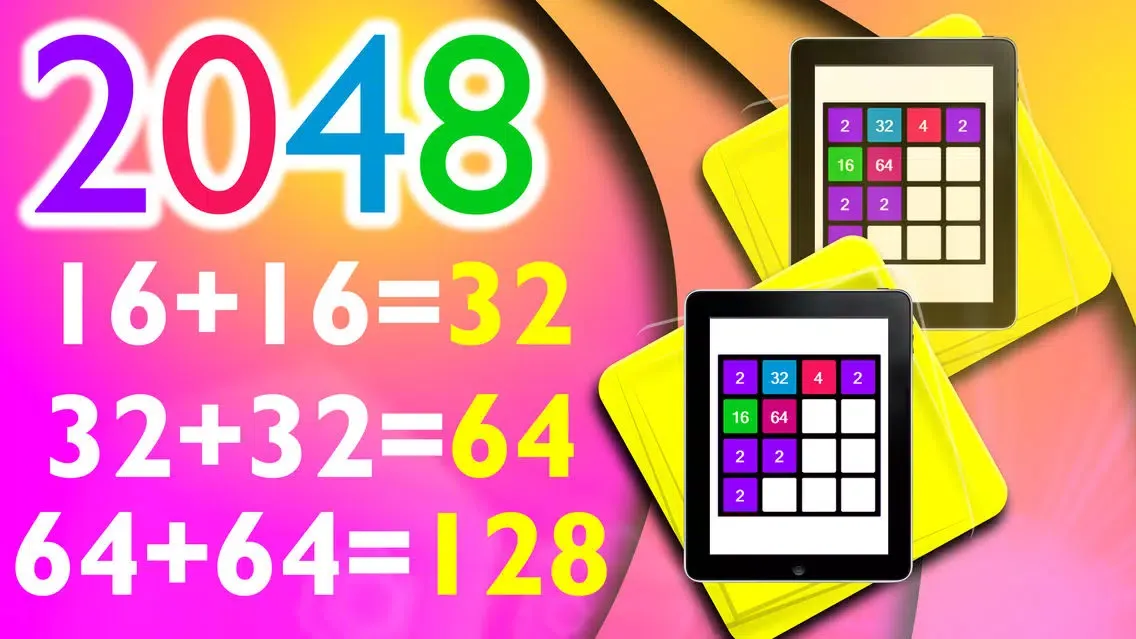 ภาพหน้าจอของ 2048 Glow