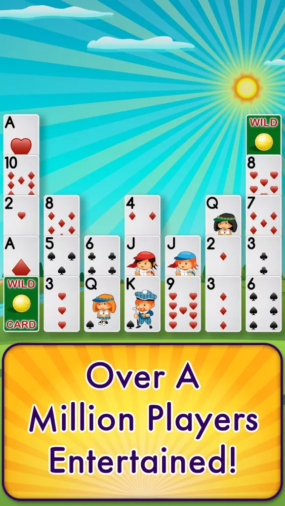 Screenshot di Golf Solitaire Pro