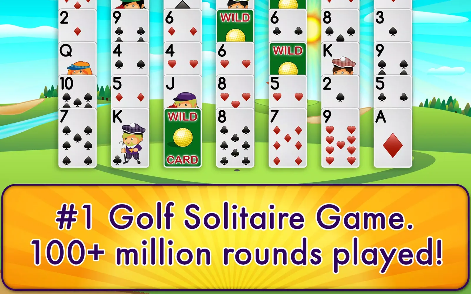 Screenshot di Golf Solitaire Pro