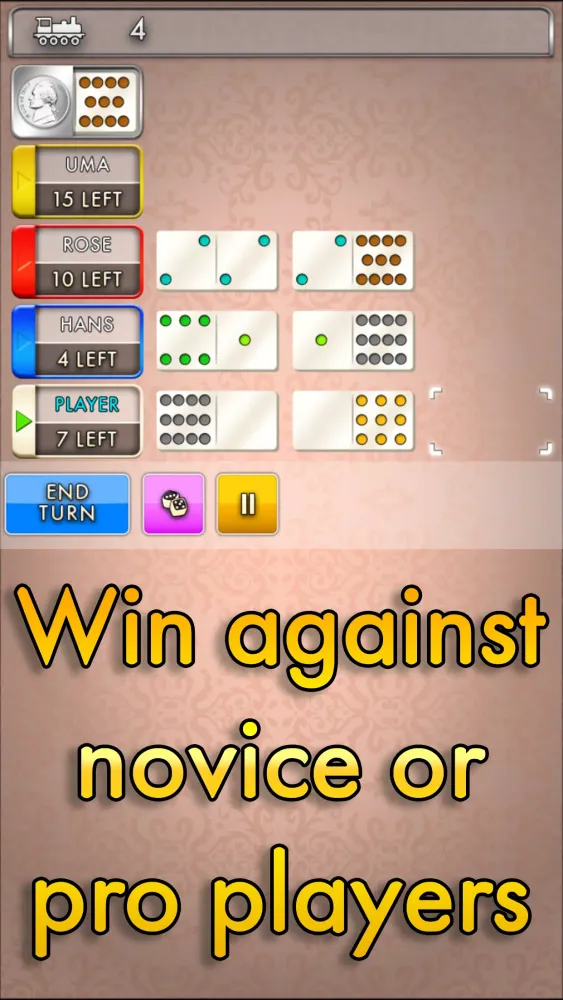 Mexican Train Dominoes Classic应用截图