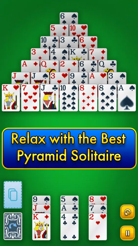 Zrzuty ekranu Pyramid Solitaire