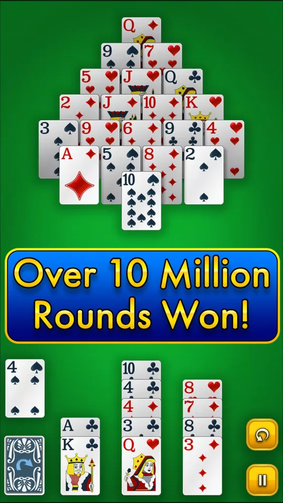 Zrzuty ekranu Pyramid Solitaire
