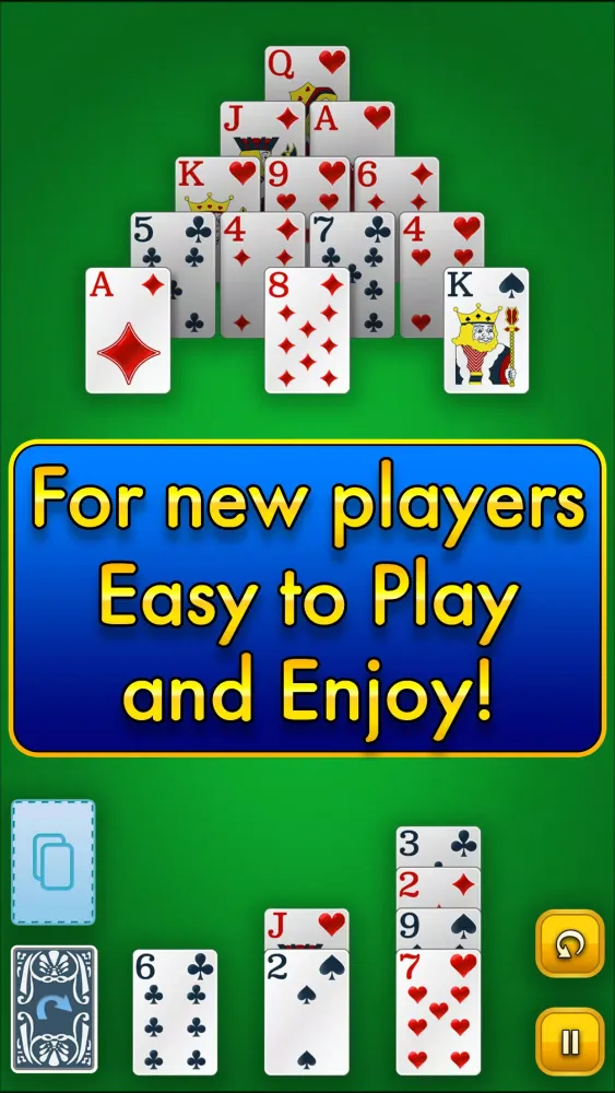 Zrzuty ekranu Pyramid Solitaire
