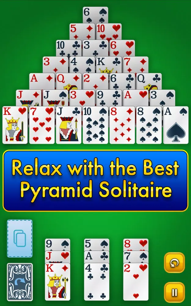 Zrzuty ekranu Pyramid Solitaire
