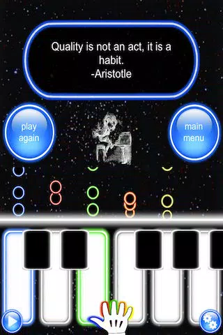 Screenshot di Glow Piano Lessons