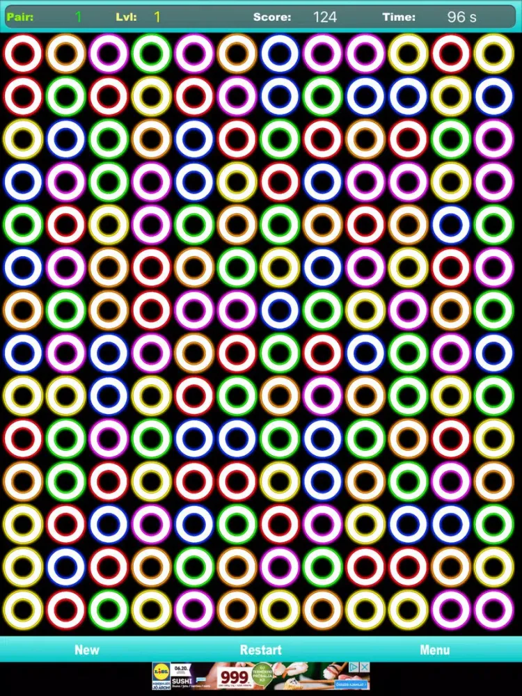 Tangkapan skrin Glow Stick Bubble iPad 