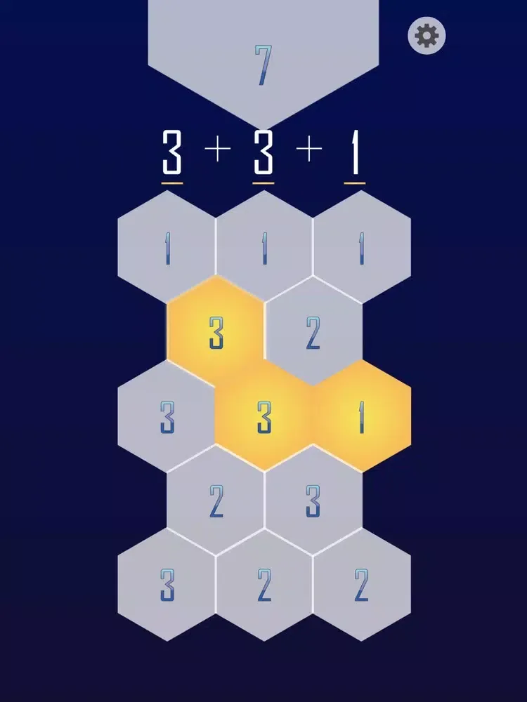 Capturas de tela do Number's Link iPad 