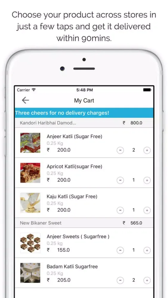 OrderZapp應用截圖