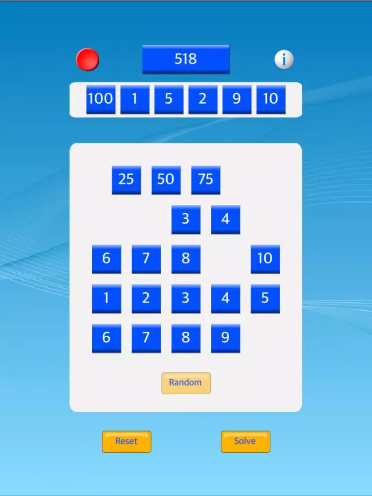Countdown Numbers Game Solver iPad  سکرین شاٹس