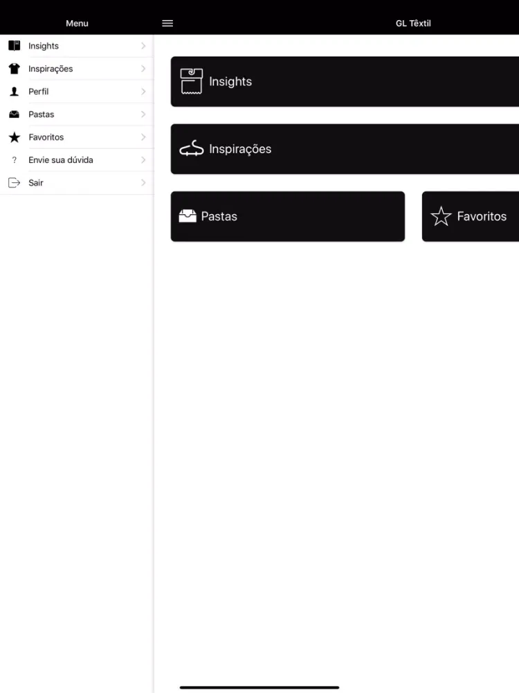 GL-Têxtil iPad  Ekran Görüntüleri