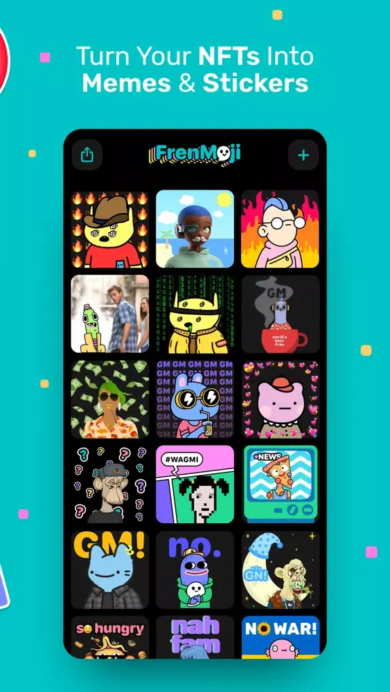 Capturas de tela do FrenMoji