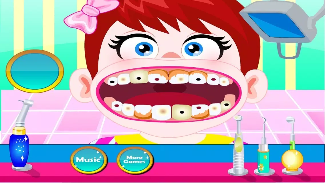 Capturas de pantalla de Baby Amy at Dentist