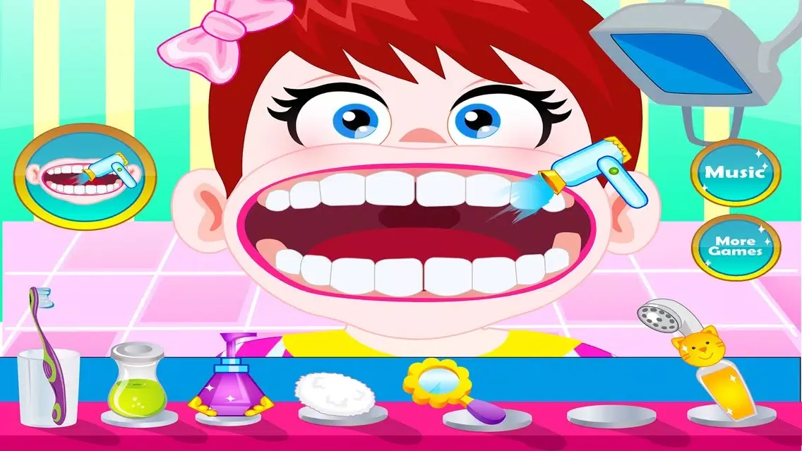Capturas de pantalla de Baby Amy at Dentist
