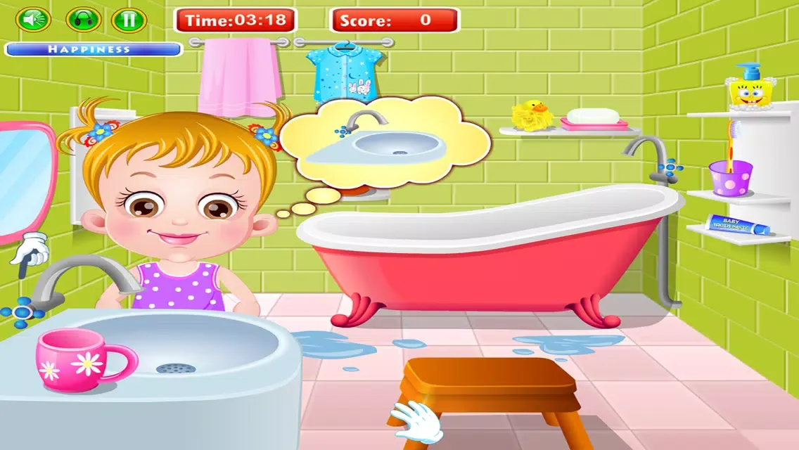 Baby Bed Time Game Screenshots