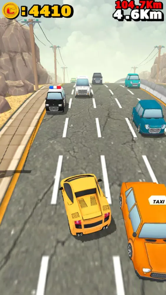 Capturas de tela do Driving in reverse