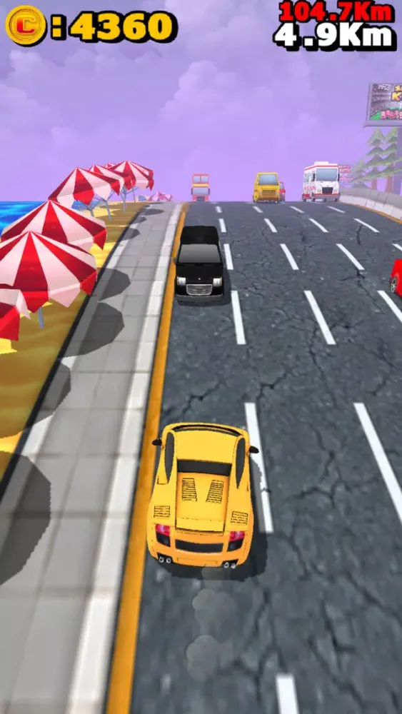 Capturas de tela do Driving in reverse