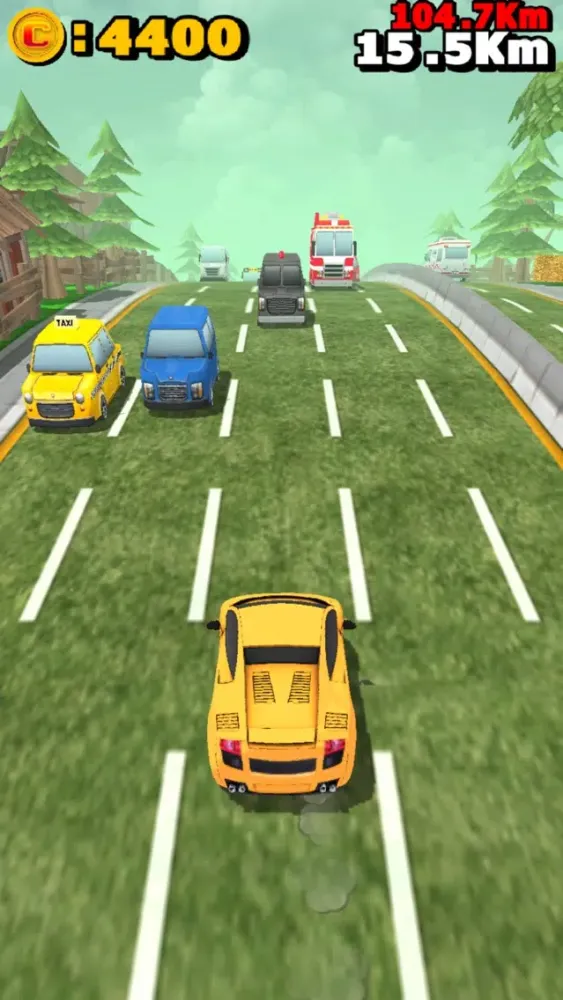 Capturas de tela do Driving in reverse