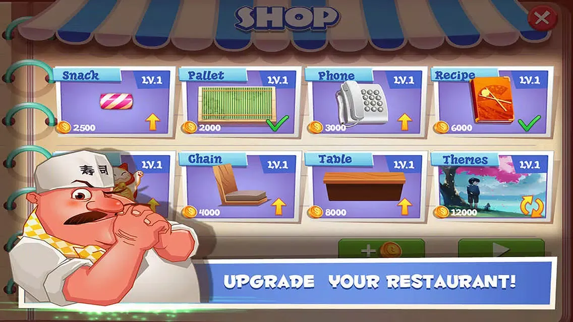 Скриншоты Sushi Restaurant - Be the Chef and Boss