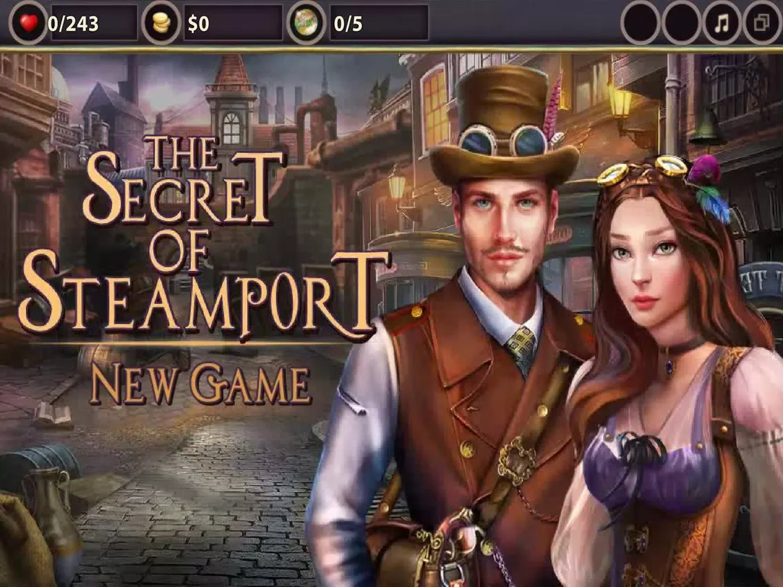 Скриншоты The Secret of Steamport - Hidden Objects Game iPad 
