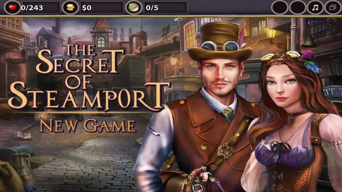 Скриншоты The Secret of Steamport - Hidden Objects Game