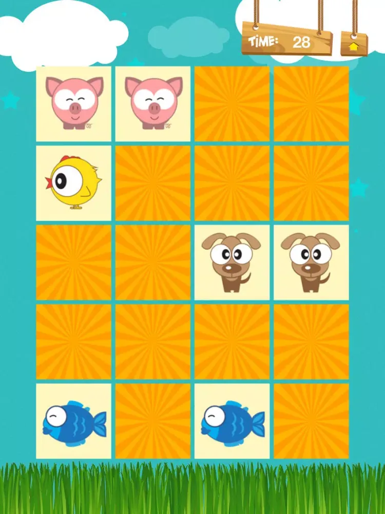 Funny Animals game iPad 應用截圖