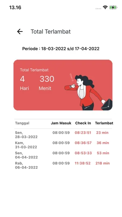 Nexa Absensi Screenshots