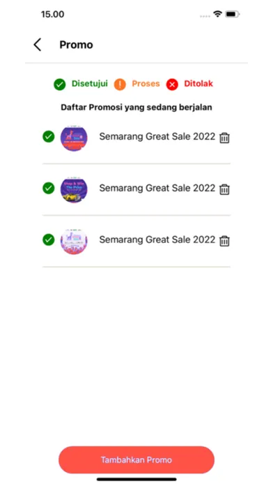 Semargres for Merchant Screenshots