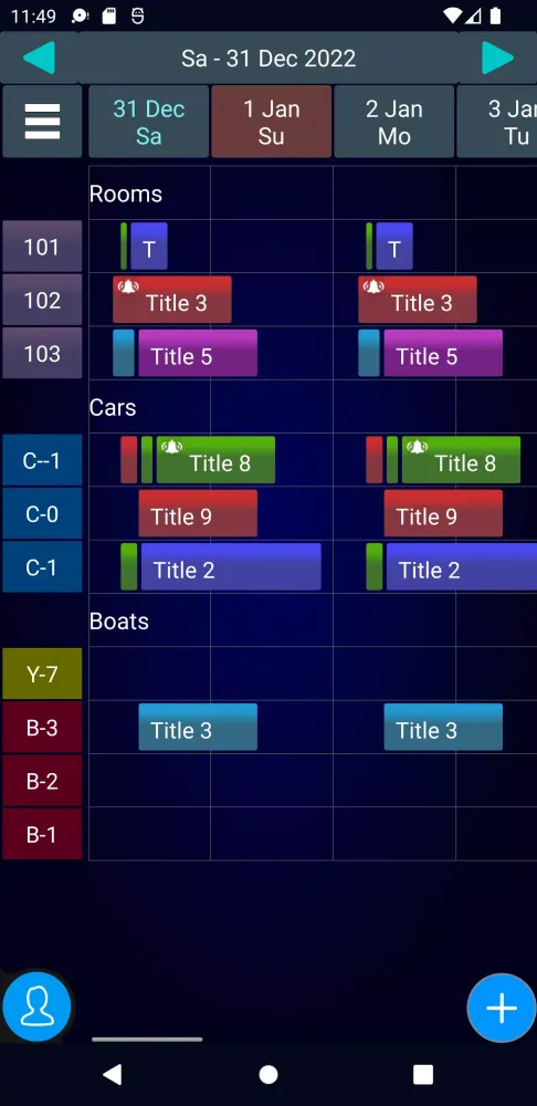 Ảnh chụp màn hình của Booking Manager 3 Lt