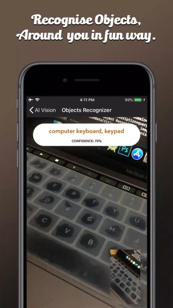 Tangkapan skrin AI Vision