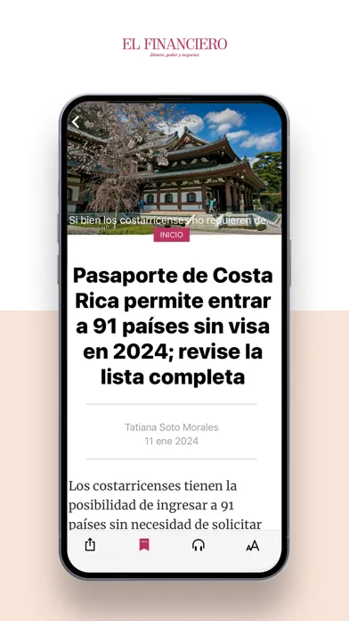 El Financiero Costa Rica স্ক্রিনশট