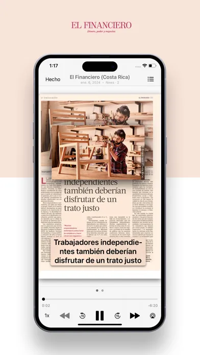 El Financiero Costa Rica স্ক্রিনশট