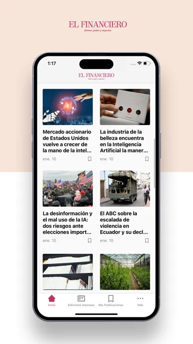 El Financiero Costa Rica স্ক্রিনশট