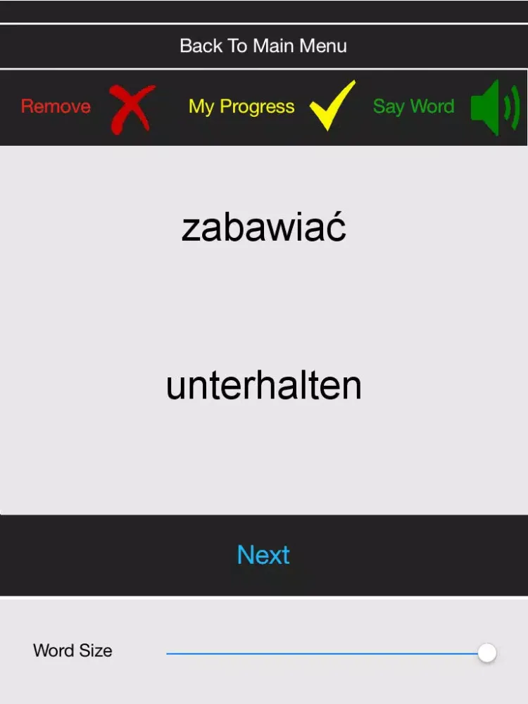 Polnisch Lehrer mittel iPad Screenshots
