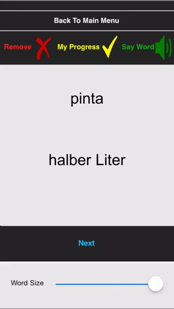 Tangkapan layar Spanisch Lehrer elementar