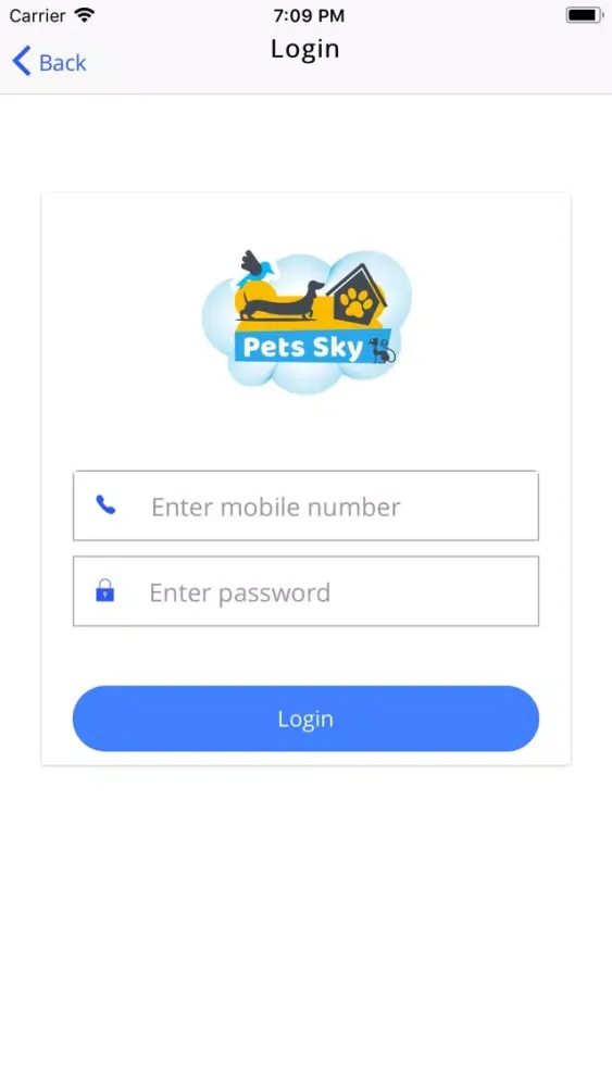 Petssky 스크린샷