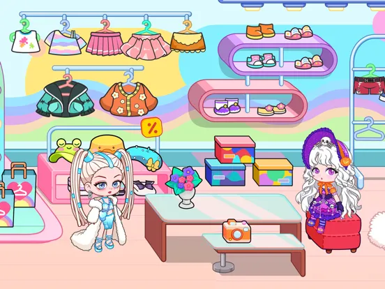 Doll World: Build A Story iPad  Screenshots