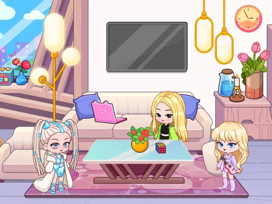 Doll World: Build A Story iPad  Screenshots