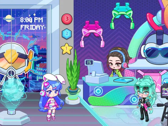 Doll World: Build A Story iPad  Screenshots