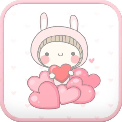 BeBe Heart go launcher theme
