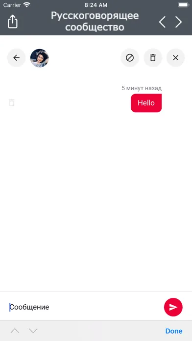 Screenshot di Русскоговорящее сообщество