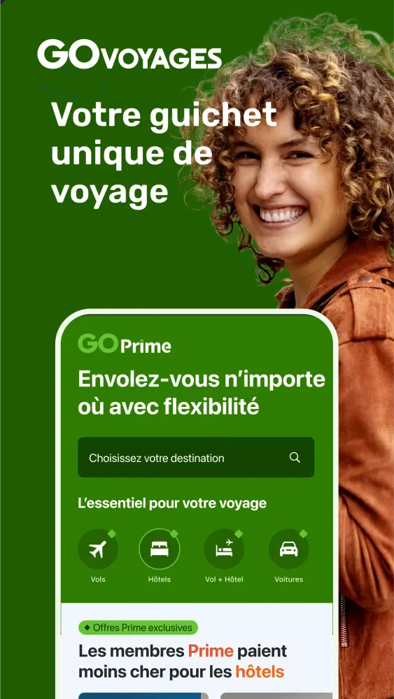 Go Voyages: Vols et Hôtels应用截图
