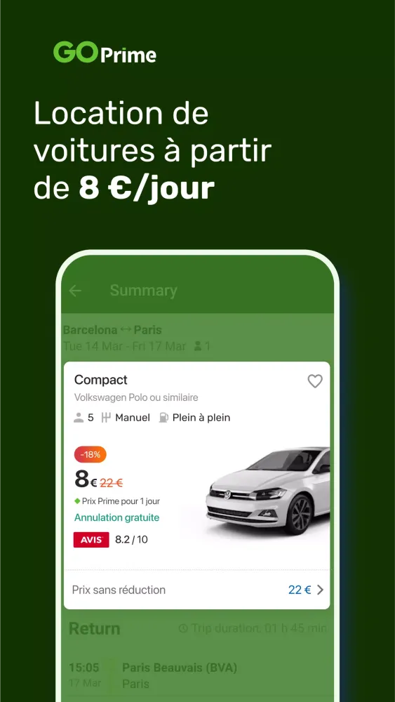 Go Voyages: Vols et Hôtels应用截图