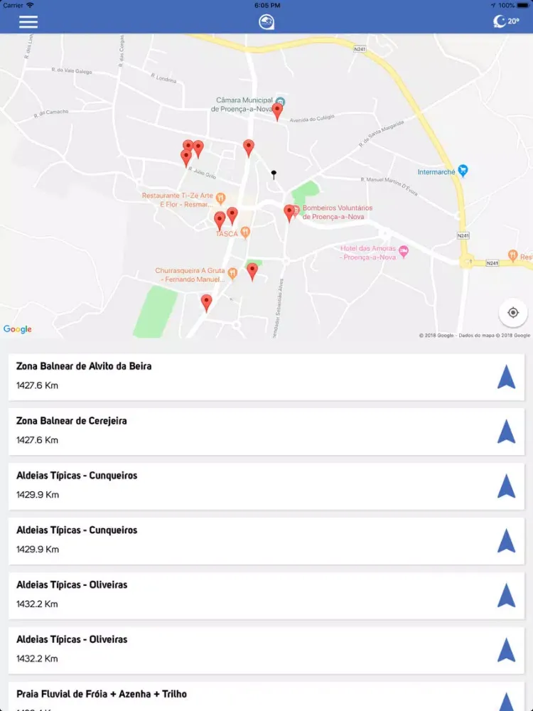 Visit Proença-a-Nova iPad  Screenshots