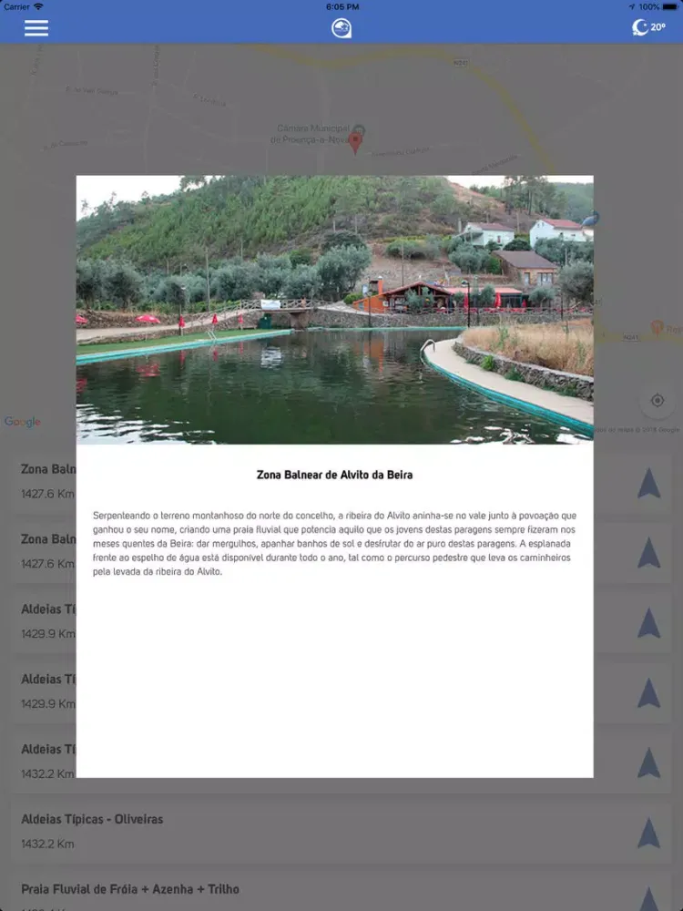Visit Proença-a-Nova iPad  Screenshots